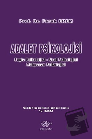 Adalet Psikolojisi - Faruk Erem - Ürün Yayınları - Fiyatı - Yorumları 