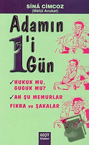 Adamın 1'i 1 Gün Fıkra ve Şakalar - Sina Cimcoz - Geçit Kitabevi - Fiy