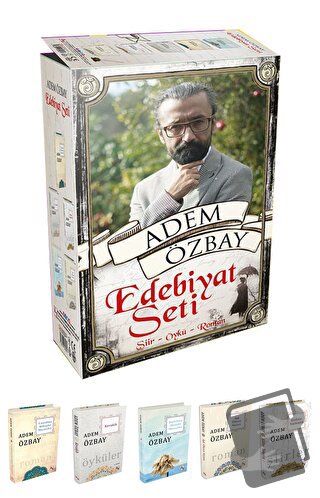 Adem Özbay Edebiyat Seti (5 Kitap Takım) - Adem Özbay - Az Kitap - Fiy