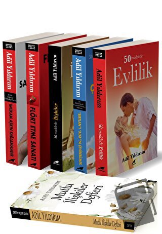 Adil Yıldırım Defter Hediyeli Kitap Seti (5 Kitap) - Adil Yıldırım - K