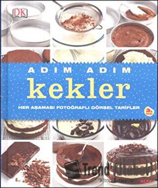 Adım Adım Kekler (Ciltli) - Kolektif - Alfa Yayınları - Fiyatı - Yorum