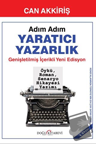 Adım Adım Yaratıcı Yazarlık - Can Akkiriş - Doğu Kitabevi - Fiyatı - Y