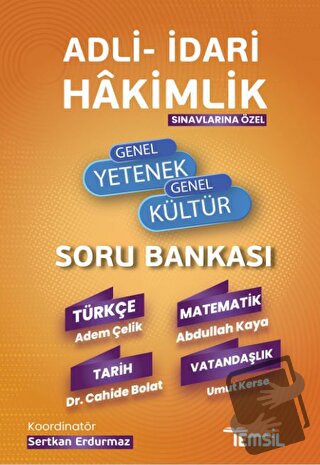 Adli- İdari Hakimlik Genel Yetenek - Genel Kültür Soru Bankası - Adem 