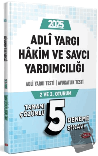 Adli Yargı Hakim ve Savcı Yardımcılığı Adli Yargı - Avukatlık Testi (2