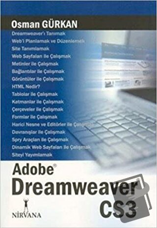 Adobe Dreamweaver CS3 - Osman Gürkan - Nirvana Yayınları - Fiyatı - Yo