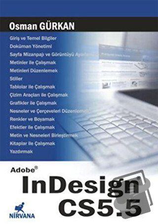 Adobe InDesign CS5.5 - Osman Gürkan - Nirvana Yayınları - Fiyatı - Yor