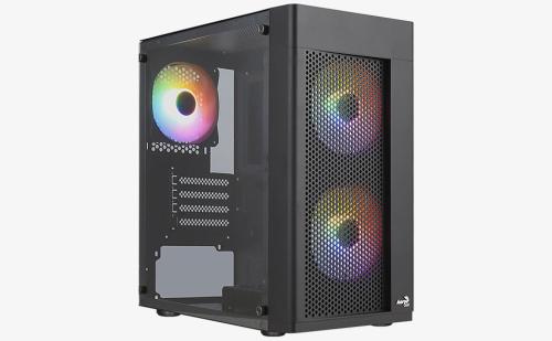 Aerocool-Ae Hexfr 500 Hexform 500W 3X120Mm Frgb Usb 3.0 Mini Tower Kas