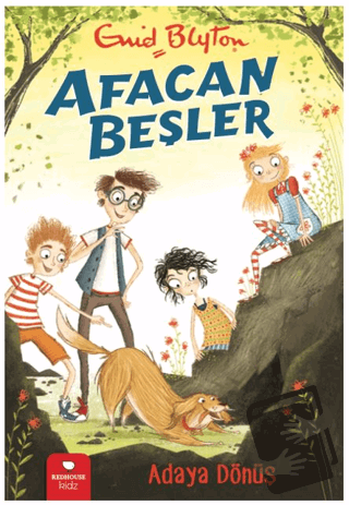 Afacan Beşler Adaya Dönüş - Enid Blyton - Redhouse Kidz Yayınları - Fi