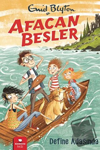 Afacan Beşler Define Adasında - Enid Blyton - Redhouse Kidz Yayınları 