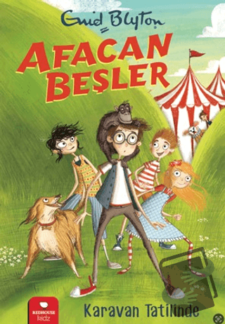 Afacan Beşler Karavan Tatilinde - Enid Blyton - Redhouse Kidz Yayınlar