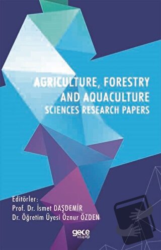 Agriculture, Forestry and Aquaculture Sciences Research Papers - İsmet