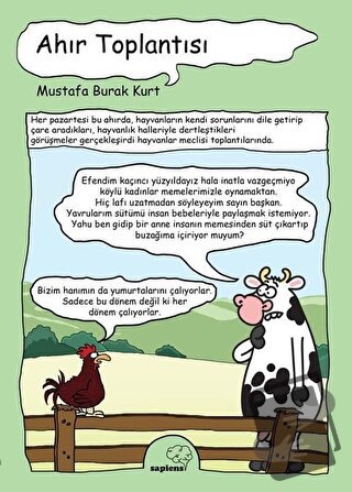 Ahır Toplantısı - Mustafa Burak Kurt - Sapiens Yayınları - Fiyatı - Yo