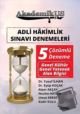 Akademikus - Adli Hakimlik Sınavı Denemeleri - Alper Akçay - Temsil Ki