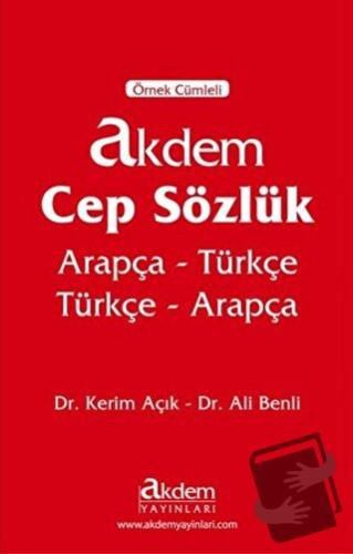 Akdem Cep Sözlük (Ciltli) - Ali Benli - Akdem Yayınları - Fiyatı - Yor