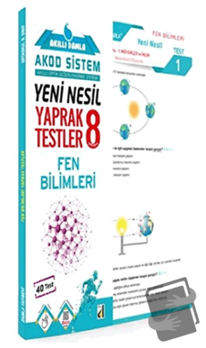 Akıllı Damla Fen Bilimleri Yeni Nesil Yaprak Testler - 8. Sınıf - Kole