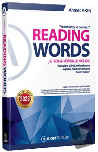 Akın Dil Reading Words - Ahmet Akın - Akın Dil Eğitim - Fiyatı - Yorum