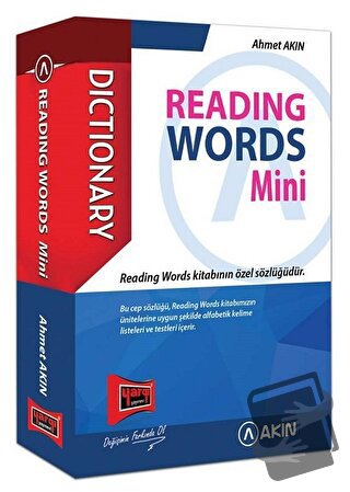 Akın Dil & Yargı Yayınları Reading Words Mini Cep Kitabı - Ahmet Akın 