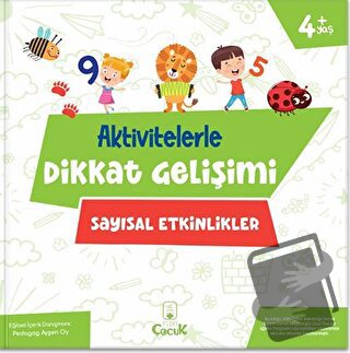 Aktivitelerle Dikkat Gelişimi - Sayısal Etkinlikler - Kolektif - Floki