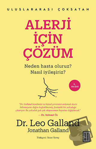 Alerji İçin Çözüm - Jonathan Galland - Ketebe Yayınları - Fiyatı - Yor