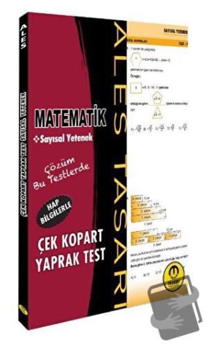 ALES Matematik Yaprak Test - Kolektif - Tasarı Eğitim Yayınları - Fiya