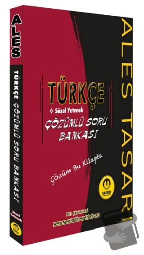 ALES Türkçe Çözümlü Soru Bankası - Kolektif - Tasarı Yayıncılık - Fiya