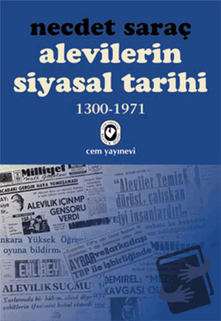 Alevilerin Siyasal Tarihi - Necdet Saraç - Cem Yayınevi - Fiyatı - Yor