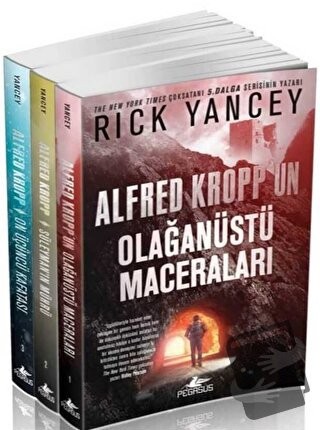 Alfred Kropp Serisi Takım Set (3 Kitap) - Rick Yancey - Pegasus Yayınl