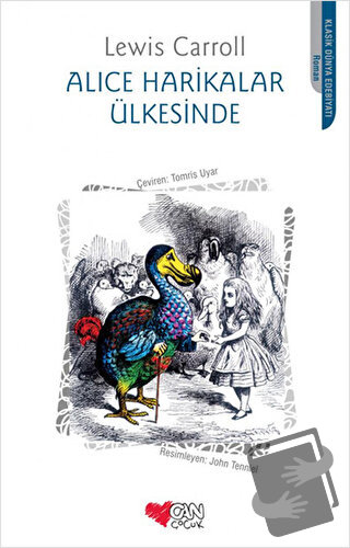 Alice Harikalar Ülkesinde - Lewis Carroll - Can Çocuk Yayınları - Fiya