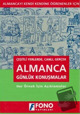 Almanca Günlük Konuşmalar - Gordon Jones - Fono Yayınları - Fiyatı - Y