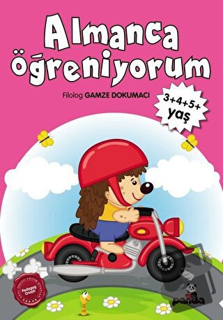 Almanca Öğreniyorum 3+4+5+ Yaş - Gamze Dokumacı - Beyaz Panda Yayınlar