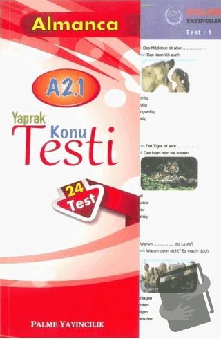 Almanca Yaprak Konu Testi - Kolektif - Palme Yayıncılık - Fiyatı - Yor