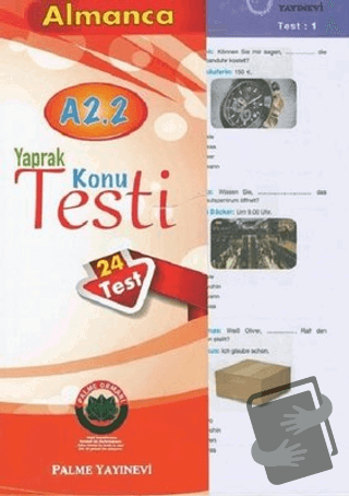 Almanca Yaprak Konu Testi - Kolektif - Palme Yayıncılık - Fiyatı - Yor