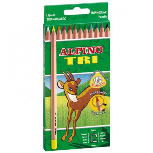 Alpino Kuru Boya Maxi Tri 12 Renk Al-2133 - - Alpino - Fiyatı - Yoruml