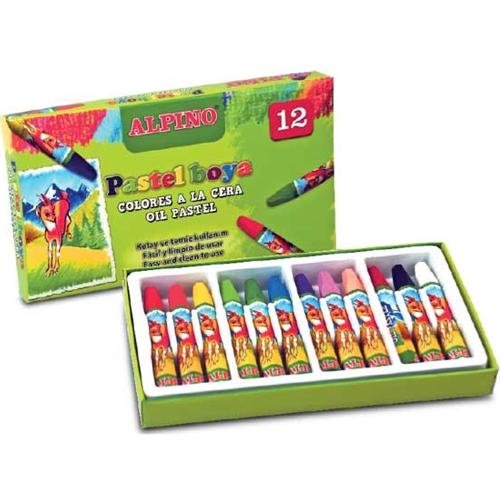 Alpino Pastel Boya 12 Li Karton Kutu Dc-038296 - - Alpino - Fiyatı - Y