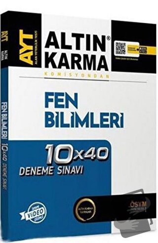 Altın Karma AYT Fen Bilimleri Branş Deneme - Kolektif - Altın Karma Ya