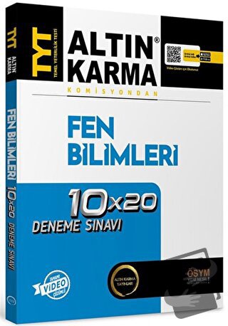 Altın Karma TYT Fen Bilimleri Branş Deneme - Kolektif - Altın Karma Ya