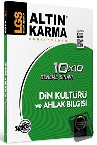 Altınkarma LGS 8. Sınıf  Din Kütürü ve Ahlak Bilgisi  10x10 Branş Dene