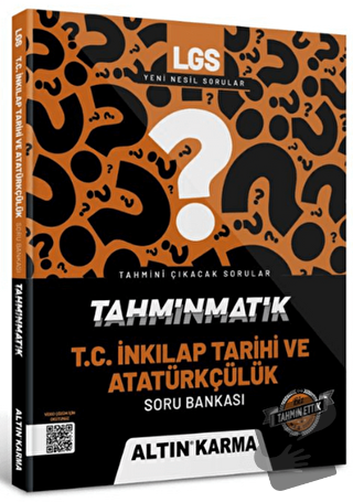 Altınkarma Tahminmatik LGS 8. Sınıf T.C. İnkilap Tarihi ve Atatürkçülü