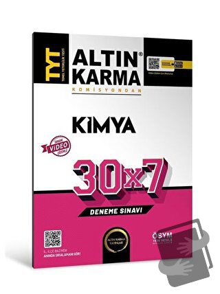 Altınkarma TYT Kimya 30X7 Deneme Sınavı 2023 - Kolektif - Altın Karma 