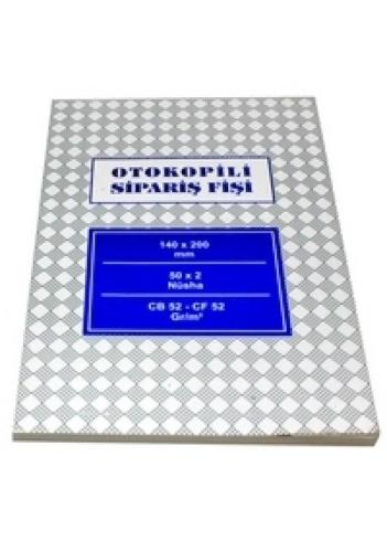 Altınyıldız Sipariş Fişi Otocopyli 50 Yp 14X20 - 12'li Paket - - Altın