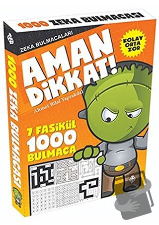 Aman Dikkat! - Zeka Bulmacaları - Ahmet Bilal Yaprakdal - Uğurböceği Y