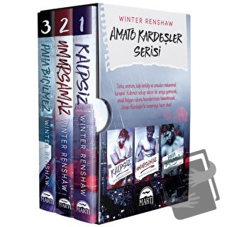 Amato Kardeşler Serisi (3 Kitap Takım) - Winter Renshaw - Martı Yayınl