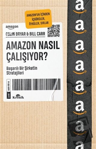 Amazon Nasıl Çalışıyor? - Colin Bryar - Kronik Kitap - Fiyatı - Yoruml