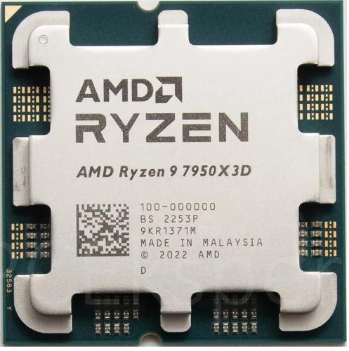 Amd Ryzen 9 7950X3D Tray 4.20Ghz 128Mb Am5 (Grafik Kart Var, Fan Yok) 