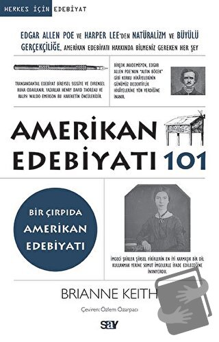 Amerikan Edebiyatı 101 - Brianne Keith - Say Yayınları - Fiyatı - Yoru