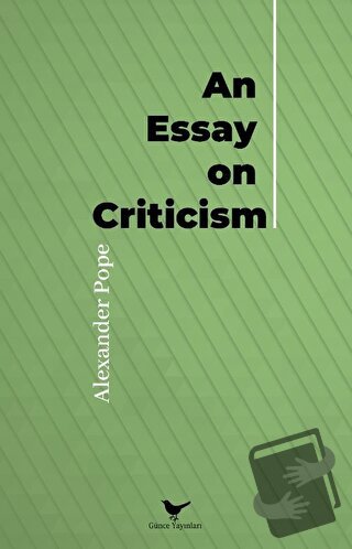 An Essay on Criticism - Alexandre Pope - Günce Yayınları - Fiyatı - Yo