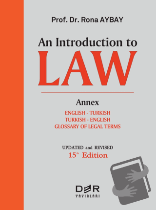 An Introduction To Law - Rona Aybay - Der Yayınları - Fiyatı - Yorumla