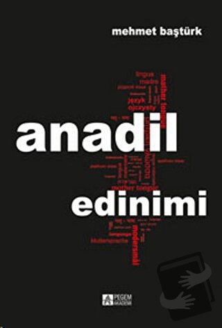 Anadil Edinimi - Mehmet Şentürk - Pegem Akademi Yayıncılık - Fiyatı - 