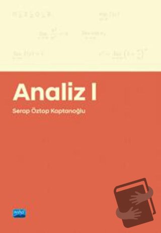 Analiz 1 - Serap Öztop Kaptanoğlu - Nobel Akademik Yayıncılık - Fiyatı