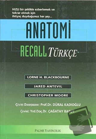 Anatomi Recall (Türkçe) - Christopher Moore - Palme Yayıncılık - Fiyat